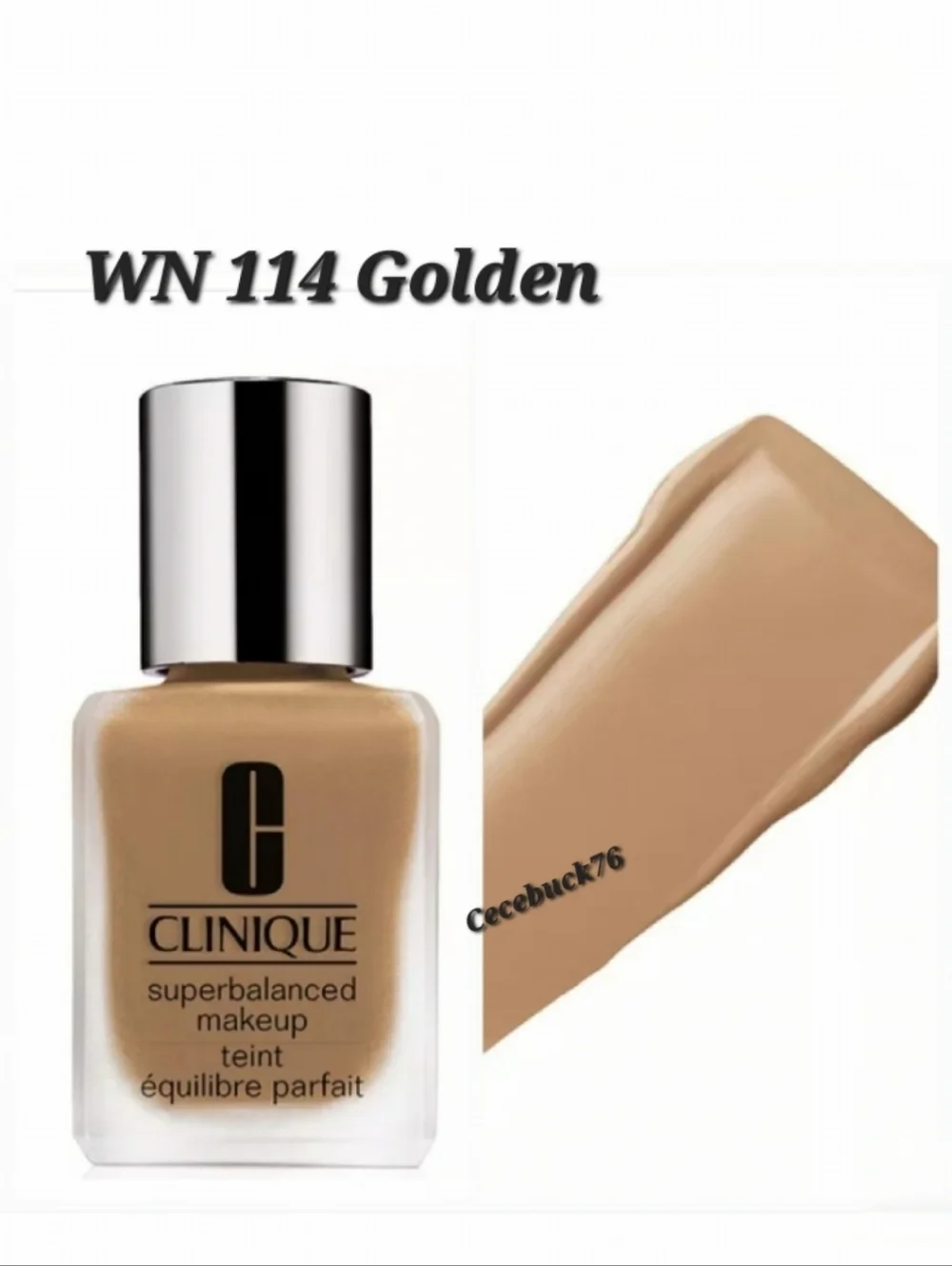 🌺Clinique WN 114 Golden Superbalanced Makeup Foundation Liquid Foundation